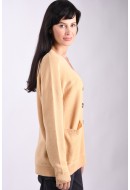 Cardigan Dama Selected Slfalma Knit Croissant